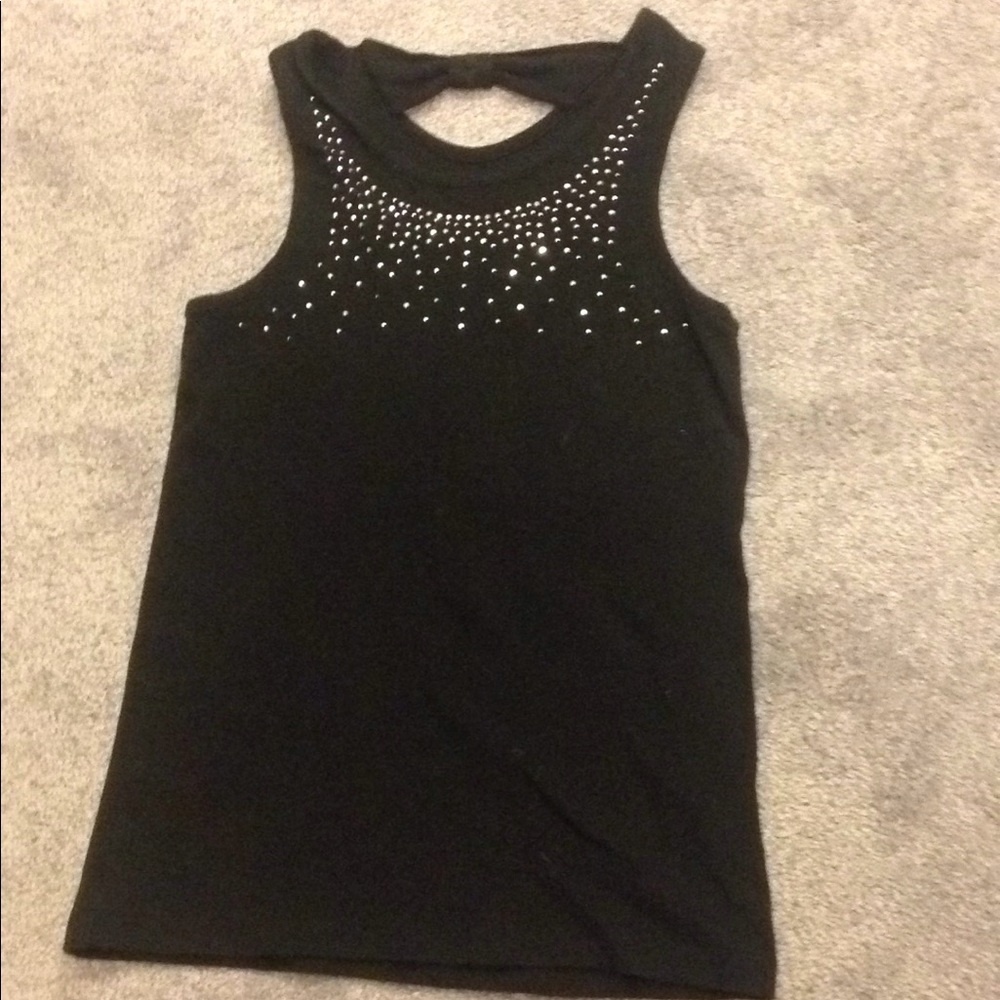 KIDS TANK TOP 100% COTTON SPARKLY